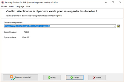 réparation de winrar