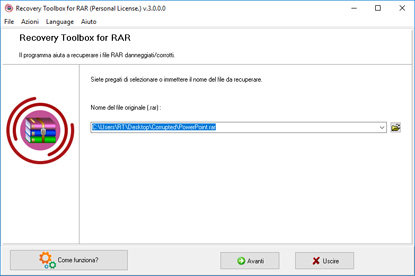 software di riparazione file rar corrotti