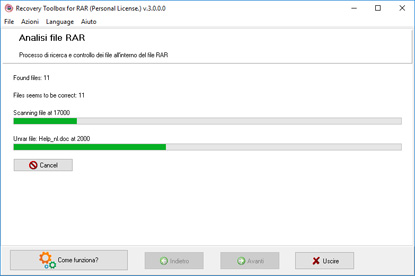 riparazione winrar