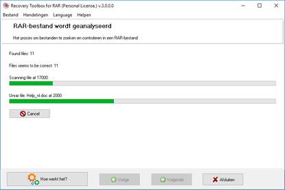 reparatie winrar
