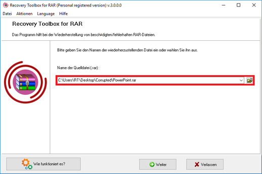 rar reparieren kostenlos